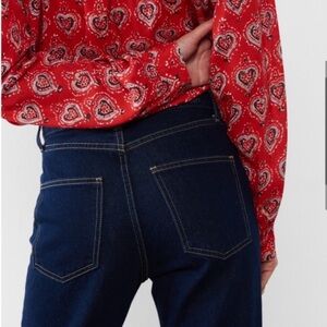 NWT current elliott the vintage cropped slim jean size 26